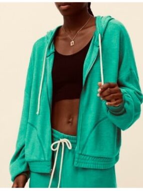 Urban Outfitters Out From Under Kelsey Fleece Zip Hoodie